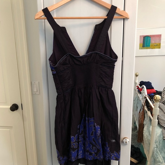 🌟 Free People midnight blue dress - Picture 7 of 7